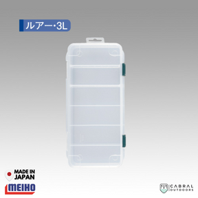 Meiho Lure Case 3L | 6 Compartments Tackle Box  Tackle Box  Meiho  Cabral Outdoors  