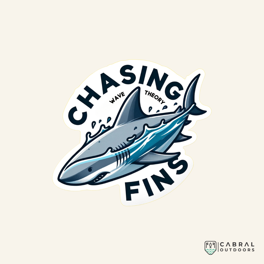 Chasing Fins - Sticker