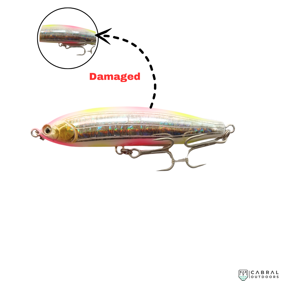 [B-Stock] Lucana Gunfish Floating Topwater Lure | Size: 12 cm | 33 g  Bstock  Lucana  Cabral Outdoors  