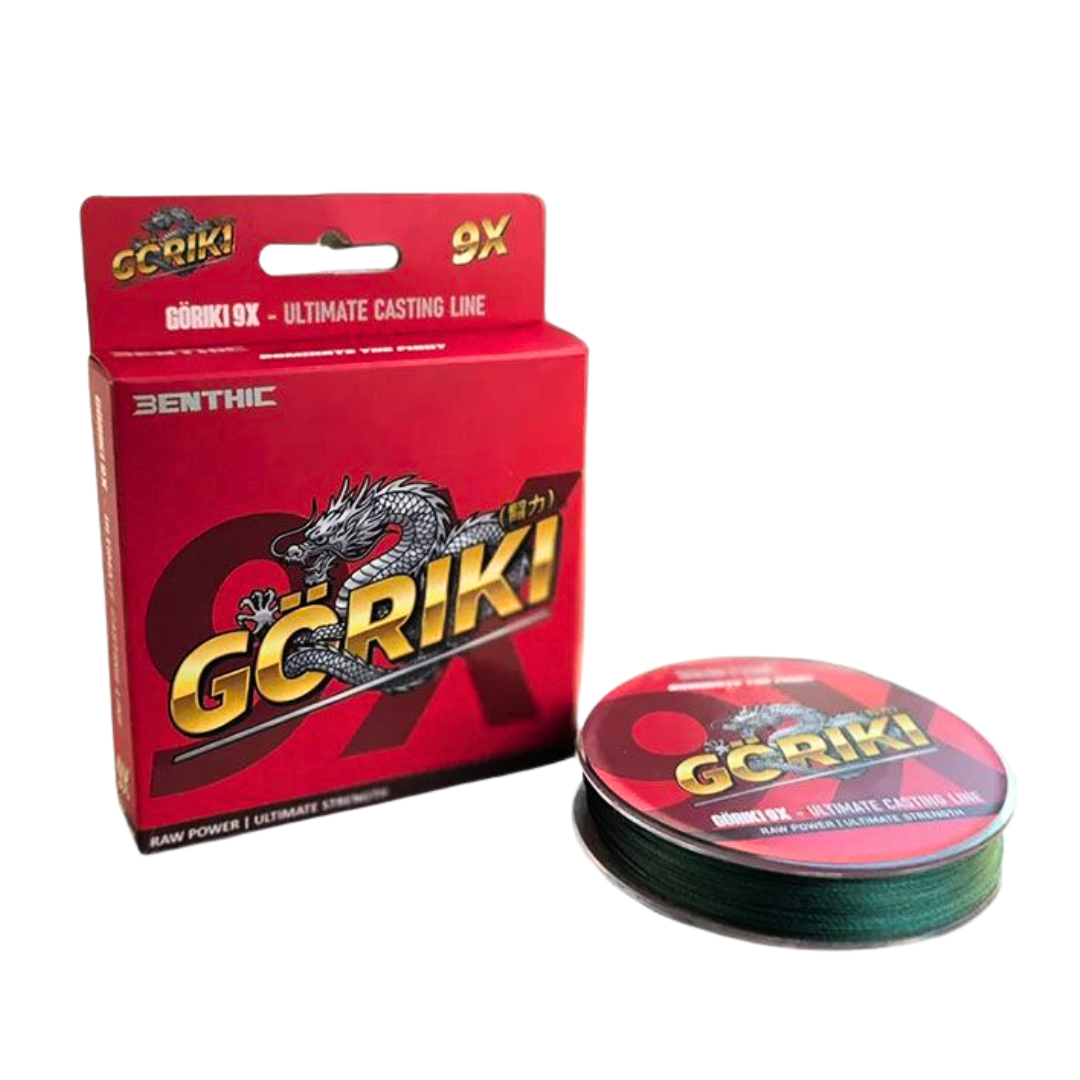 Benthic Goriki 9X Braided Line | 22lb-52lb | 150-300m