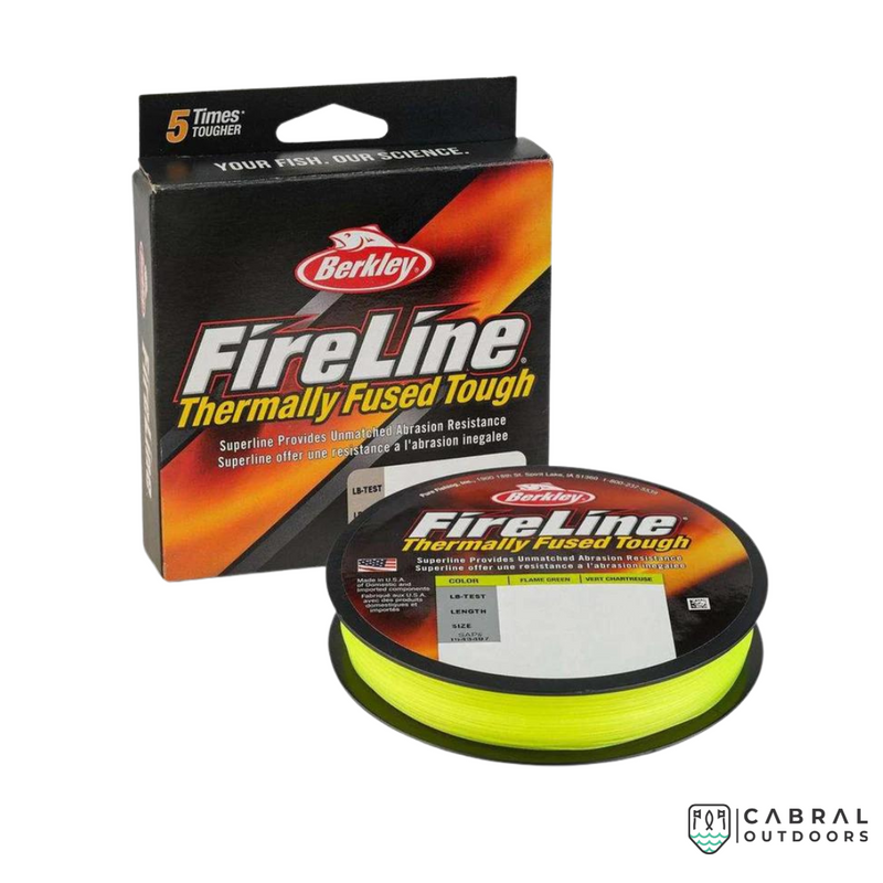 Berkley Fireline Braided Superline | 114m | Flame Green-125YDS 14lb | 0.24mm
