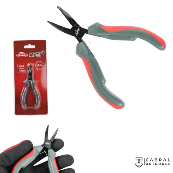 Buy Quarrow Braided Line Cutter/Split Ring Pliers  4-in-1 Fishing Tool in  Stainless Steel with Safety Lock, Silver, One-Size Online at Low Prices in  India 
