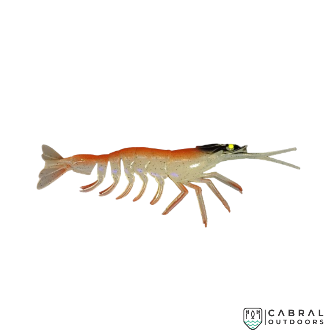 Jhinga Shrimp | 100mm-125mm | 7g-11g  Shrimp  Scaless  Cabral Outdoors  