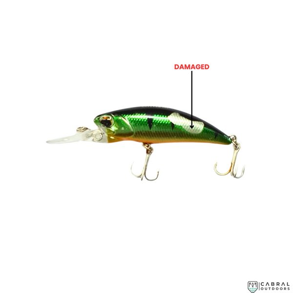 [B-Stock] Lucana Glitter Sinking Minnow | Size: 50mm | 4.8g