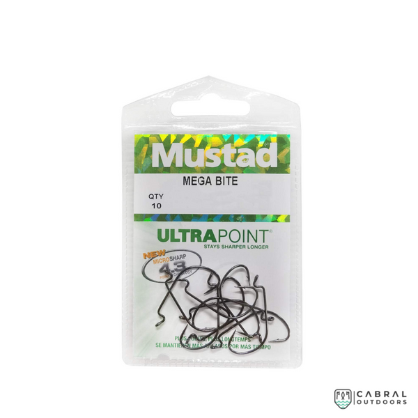 Mustad 37177NP-BN Mega Bite Hook | Size-2 | 10pcs/pkt