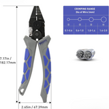 Fishing Crimping Pilers | Size: 18.2cm  Pliers  Cabral Outdoors  Cabral Outdoors  