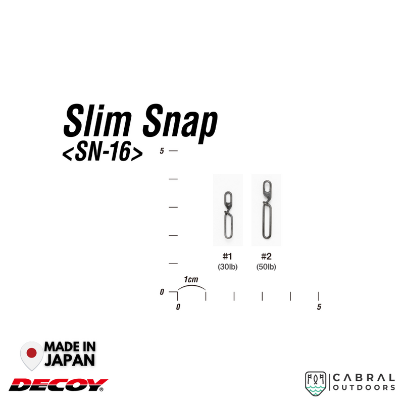 Decoy SN-16 Slim Snap | #1-#2