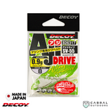 Decoy SV-55 Aji Drive Jighead  | #8 | 1.8g  Jig Head  Decoy  Cabral Outdoors  