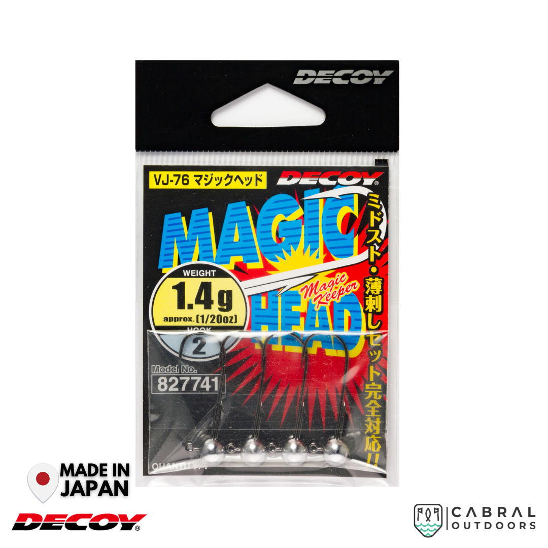 Decoy VJ-76 Magic Head | #3-#2 | 2.5g-7g