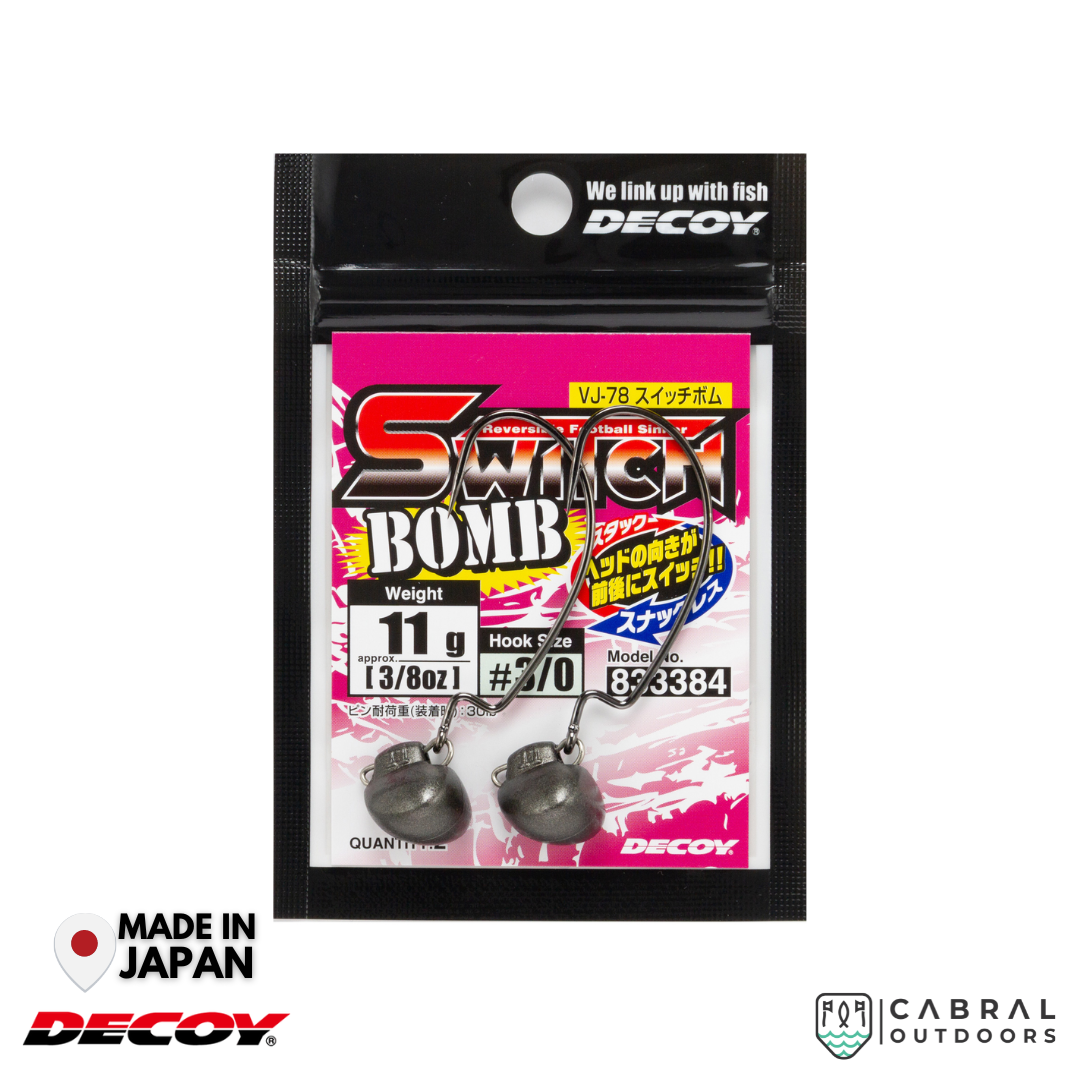 Decoy VJ-78 Switch Bomb Jighead | #1/0-#3/0 | 5g-14g