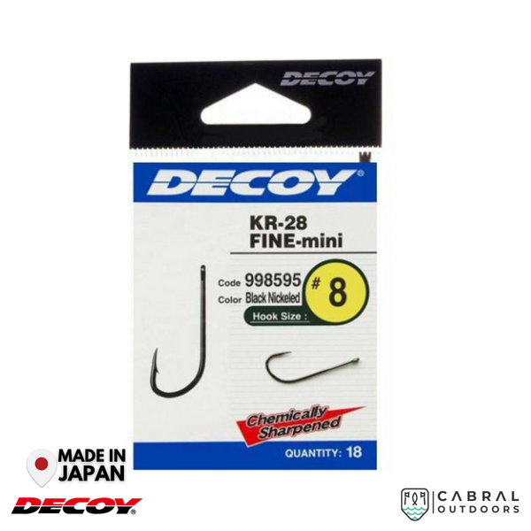Decoy KR-28 Fine Mini Hook | #16-#8