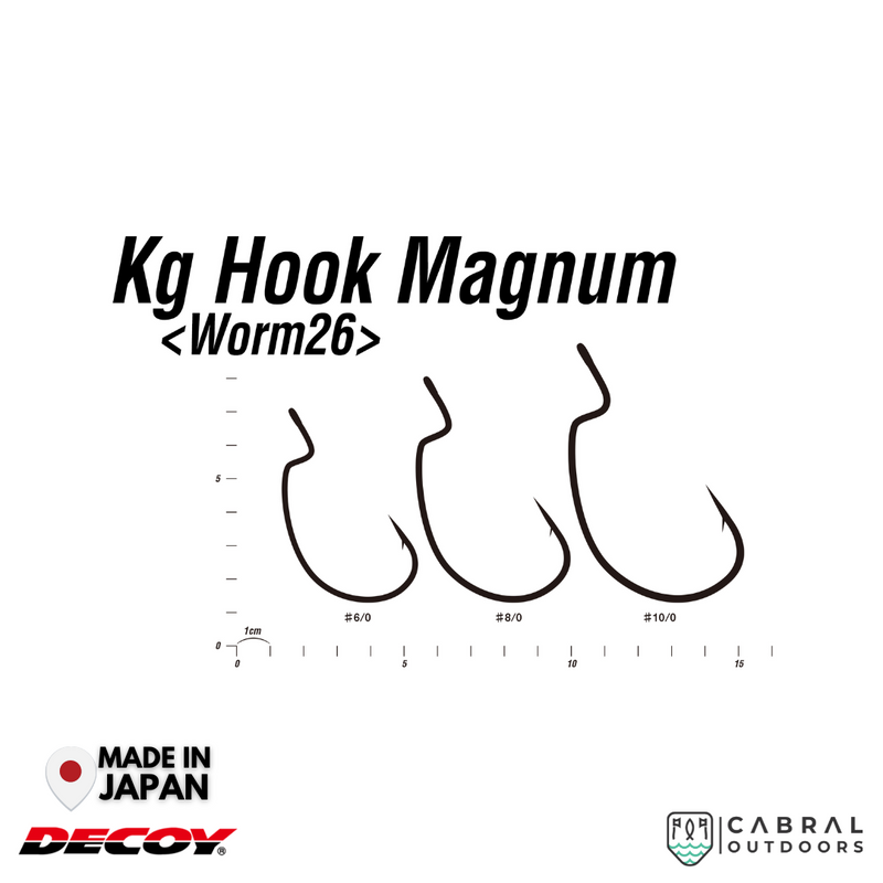 Decoy  Worm-26 KG Hook Magnum | #6/0-#10/0