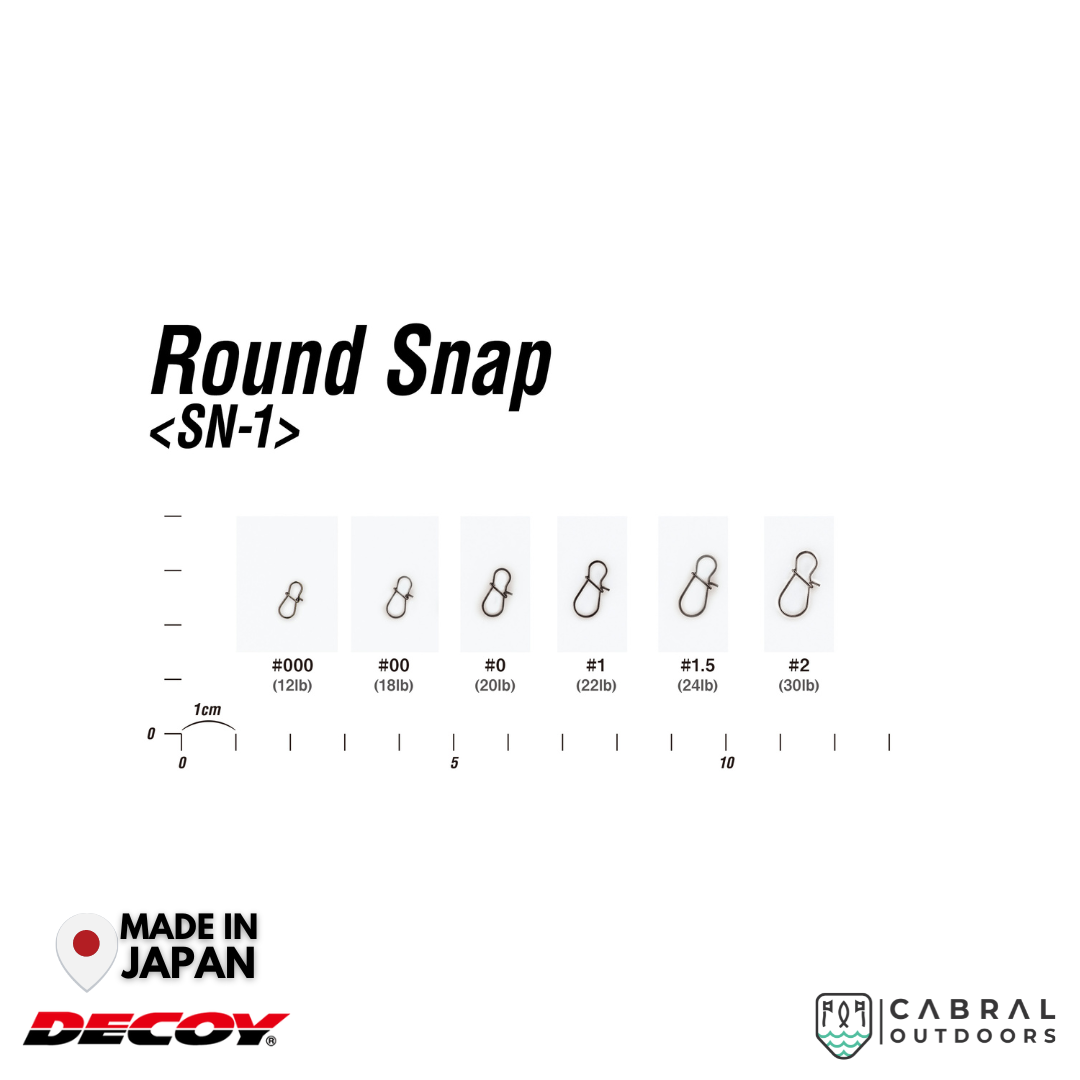 Decoy SN-1 Round Snap | #000-#2