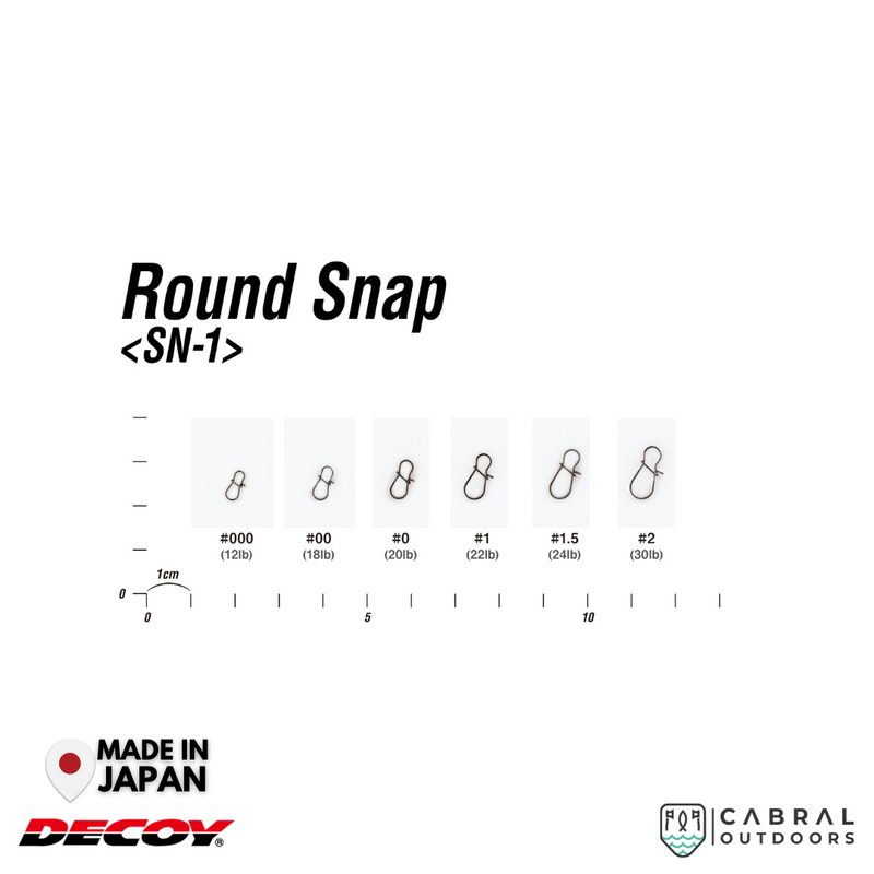 Decoy SN-1 Round Snap | #000-#2