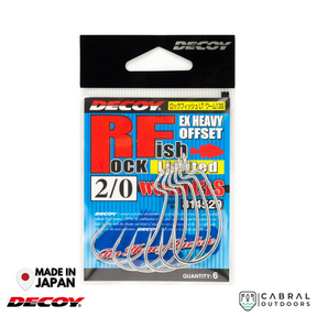 Decoy Worm-13S Rock Fish Limited Hook | #1-#4/0  Worm hook  Decoy  Cabral Outdoors  