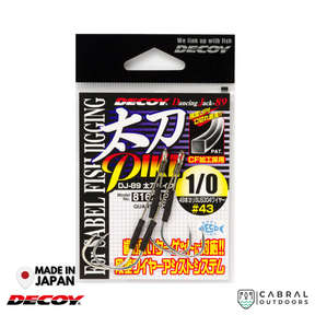 Decoy DJ-89 Tachi Pike Assist Hook | #1-#3/0  Assist Hooks  Decoy  Cabral Outdoors  