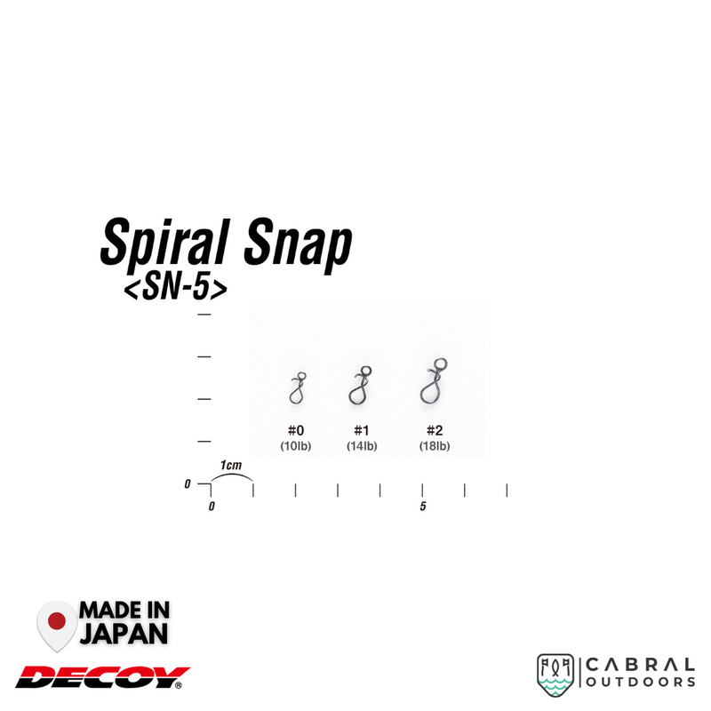 Decoy SN-5 Spiral Snap | #0-#2