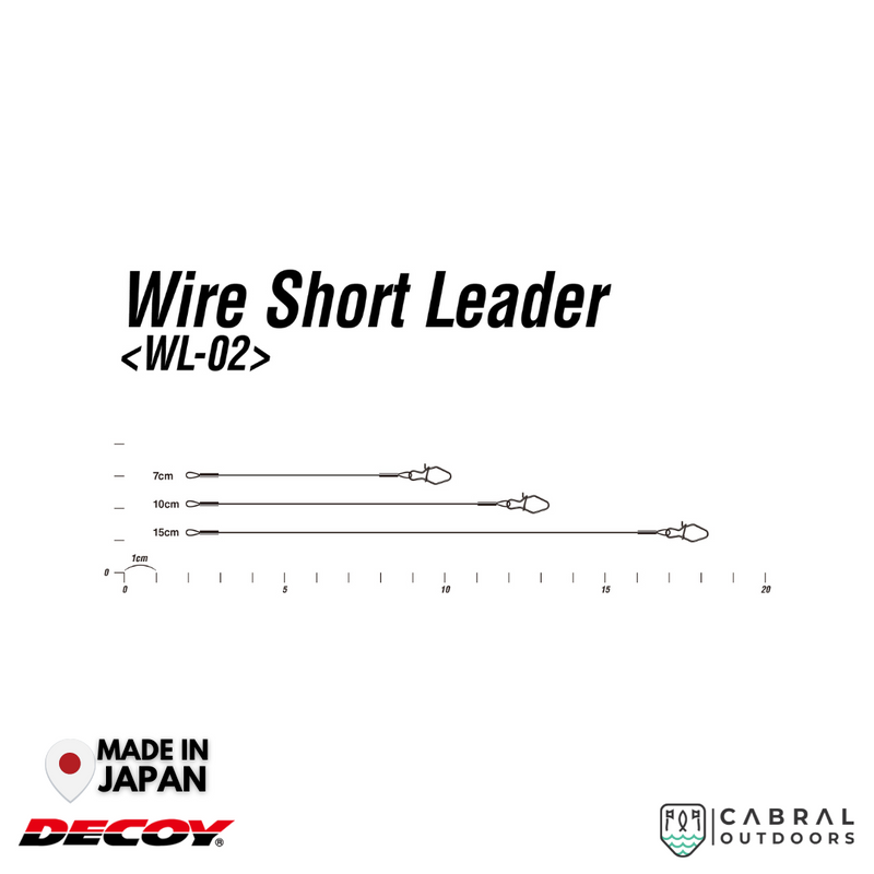 Decoy WL-02 Wire Short Leader | 7cm-15cm