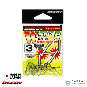 Decoy SN-6 W Snap | #0-#5  Snap  Decoy  Cabral Outdoors  