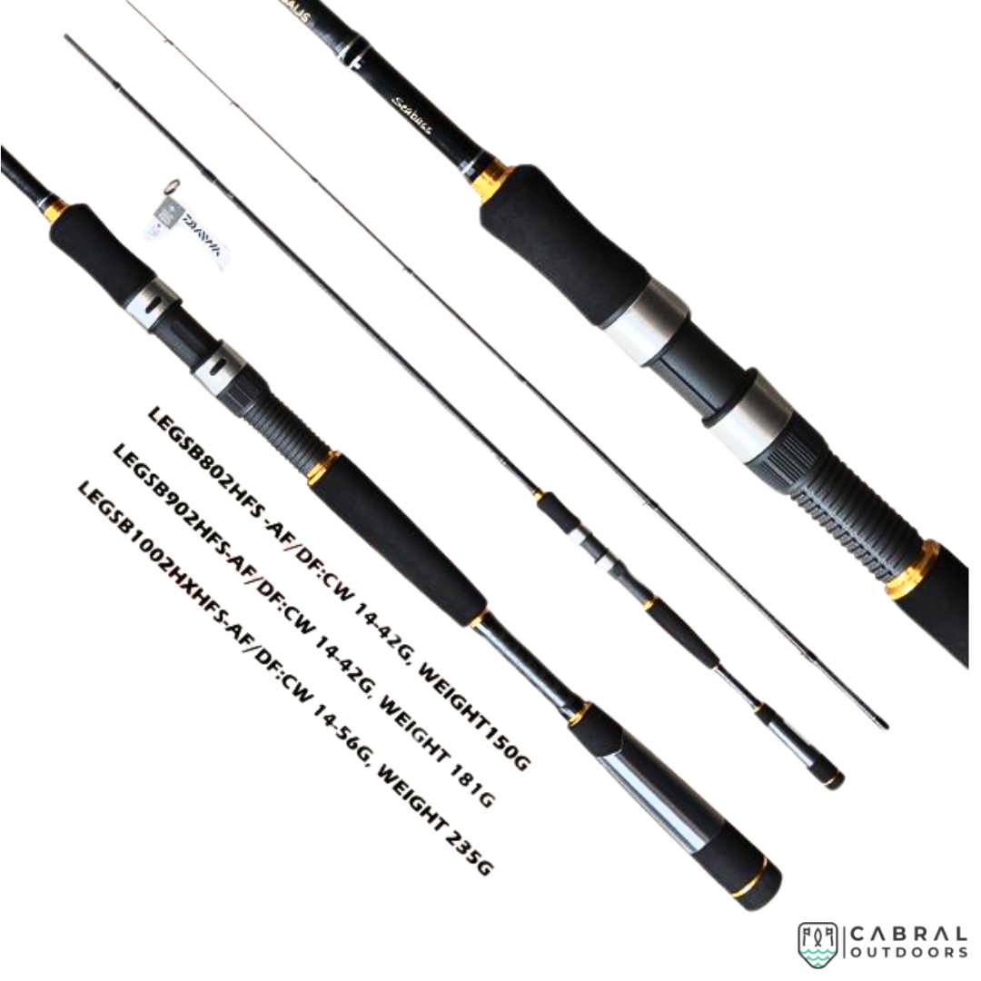 Daiwa Legalis Sea Bass 8ft- 10ft Spinning Rod  Spinning Rods  Daiwa  Cabral Outdoors  