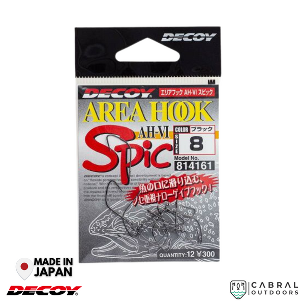 Decoy AH-6 Area Hook Type VI Spic | #10-#6