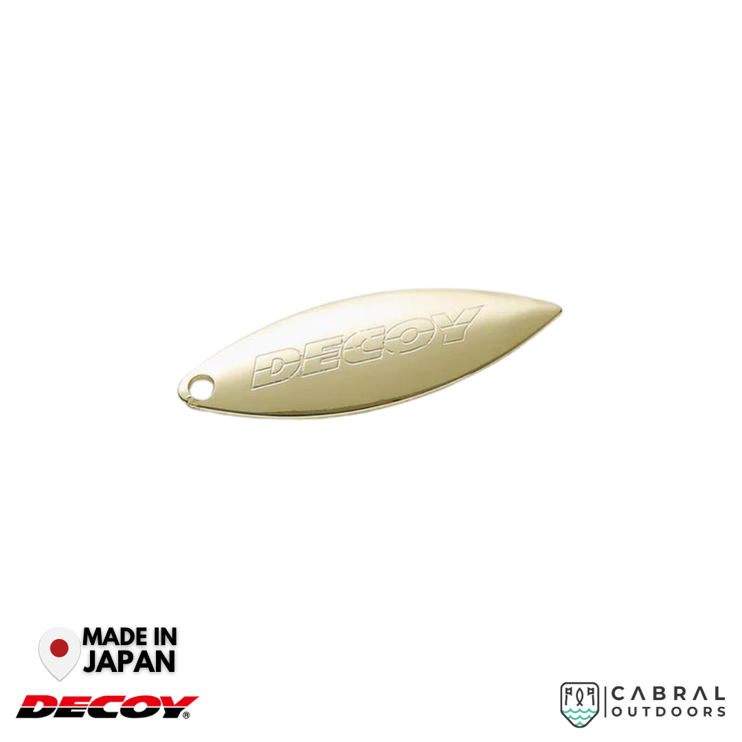 Decoy BL-5G Willow Leaf Gold | #2-#3.5  Blade  Decoy  Cabral Outdoors  