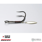 Decoy BL-5G Willow Leaf Gold | #2-#3.5  Blade  Decoy  Cabral Outdoors  