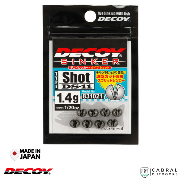 Decoy DS-11 Sinker Type Shot | 1.8g-3.5g
