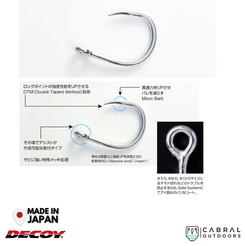 Decoy JS-2 Jigging Single Cutlass | #1-#10/0