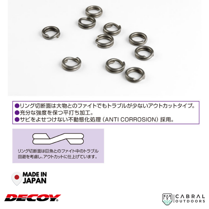 DECOY Special Hypower Stainless Steel Split Ring Egg R-10