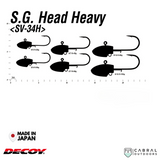 Decoy SV-34H S.G. Head Heavy | #5/0-#7/0 | 28g-60g