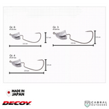 Decoy SV-38  Violence Jighead| #3-#6 | 1.8g-3.5g  Jig Head  Decoy  Cabral Outdoors  