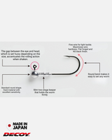 Decoy VJ-31F Violence Jighead  | #1/0