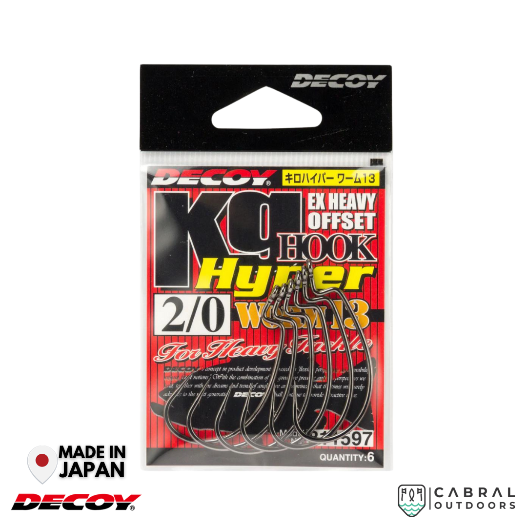 Decoy Worm-13Kg Hyper Hook | #1-#4/0