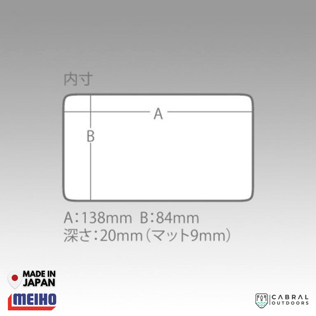 Meiho Slit Form Case F7  Tackle Box  Meiho  Cabral Outdoors  