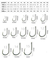 Isema Fishing Hooks | Size: 3-15