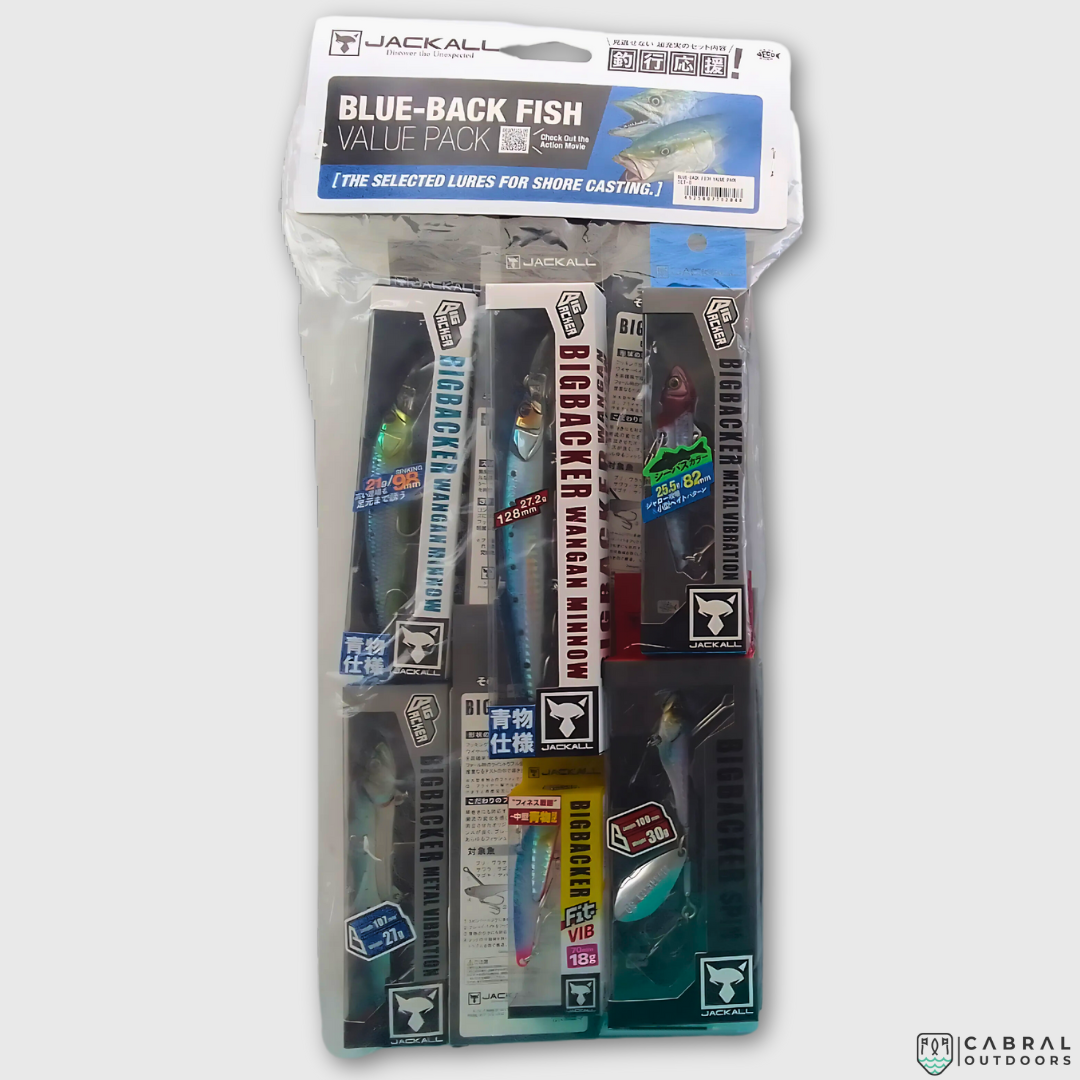 Jackall Blue - Back Fish Value Pack Shore Set B