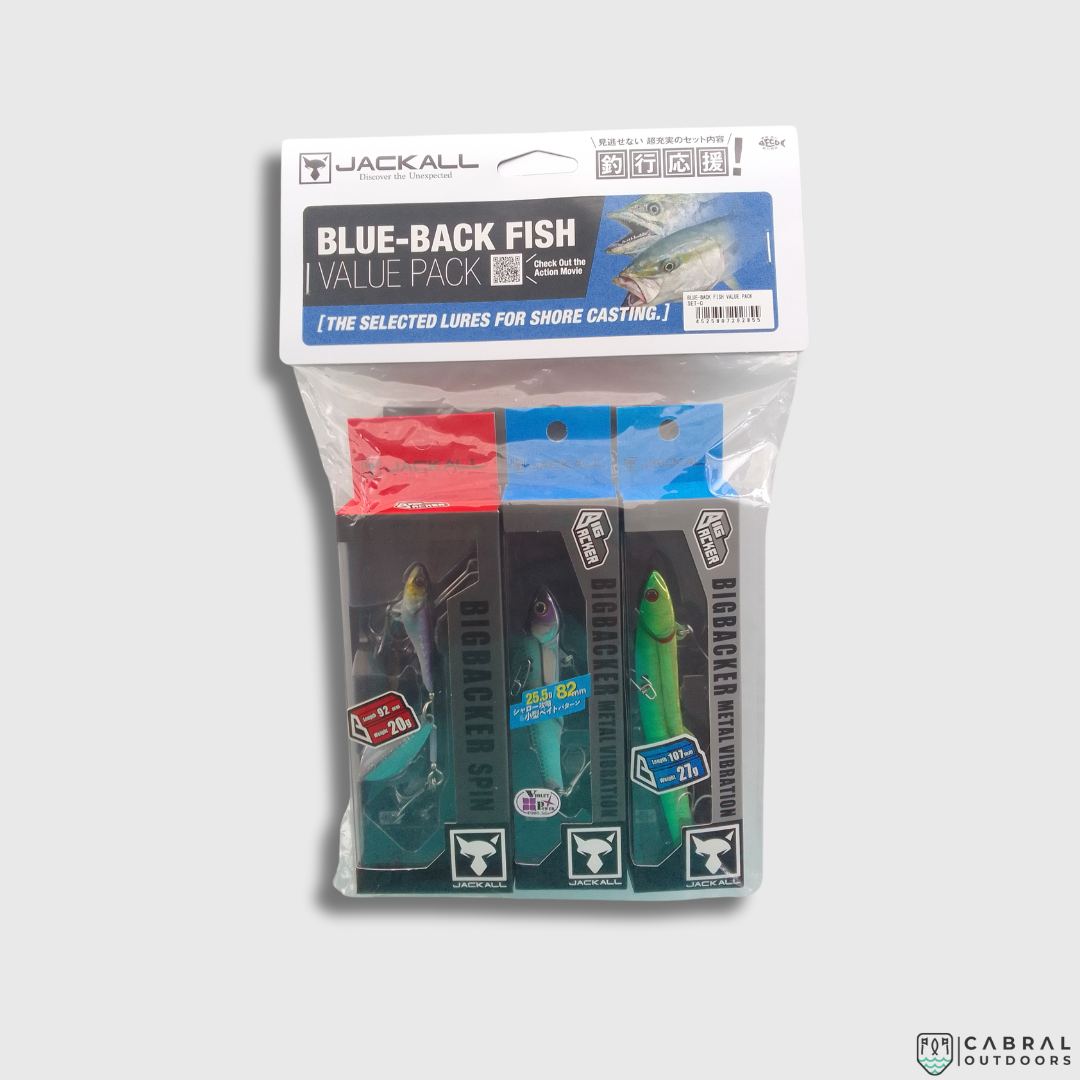 Jackall Blue - Back Fish Value Pack Shore Set C