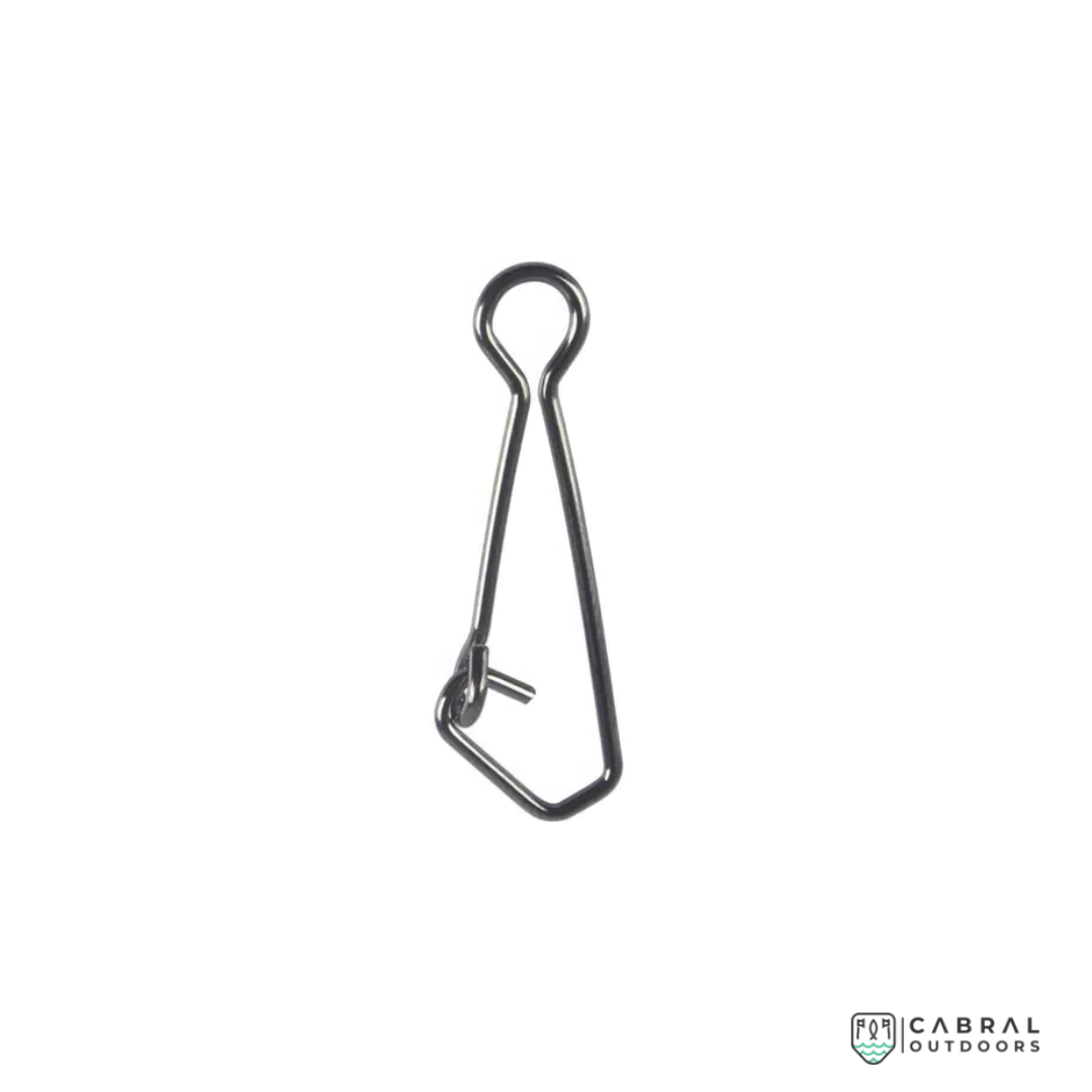 NT Stainless Steel Hooked Snaps | Size: 2-5  Snap  NT Swivel  Cabral Outdoors  