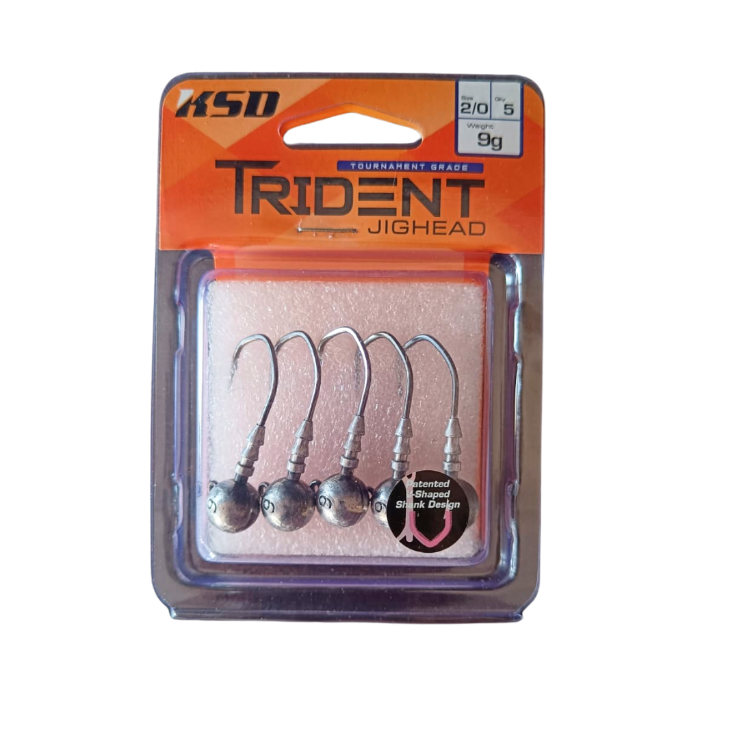 KSD - Trident Jighead | Size: 2/0 | Weight:-7g-9g