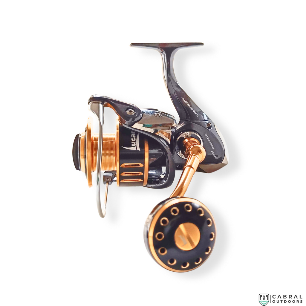 Lucana Battle Shore 6000-10000 Saltwater Spinning Reel | Cabral Outdoors Lucana Battle Shore 6000-10000 Saltwater Spinning Reel | Cabral Outdoors