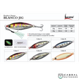 Lucana Blanco Slow Jig | 20g-30g | 50mm-55mm  Jigs  Lucana  Cabral Outdoors  