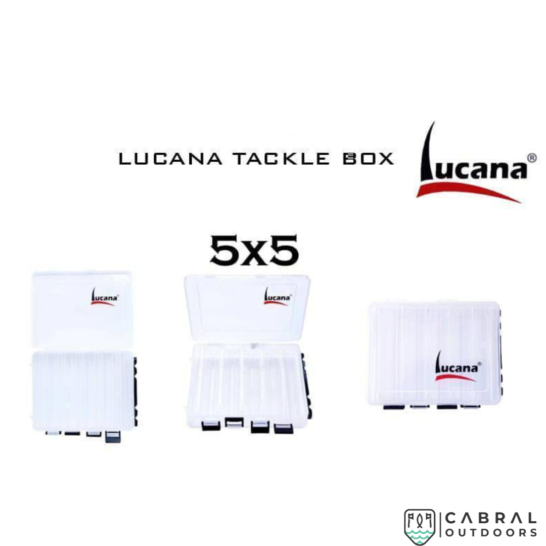 Lucana Double Sided 10 Compartment Tackle Box