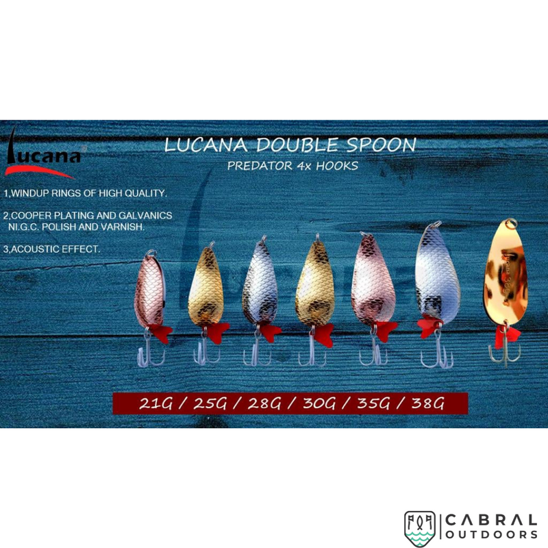 Lucana Double Spoons and Spinners 2209