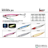 Lucana Matrix Jig | 10g-30g  Jigs  Lucana  Cabral Outdoors  