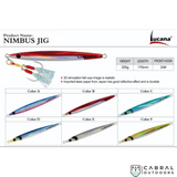 Lucana Nimbus Jig | 200g  Jigs  Lucana  Cabral Outdoors  