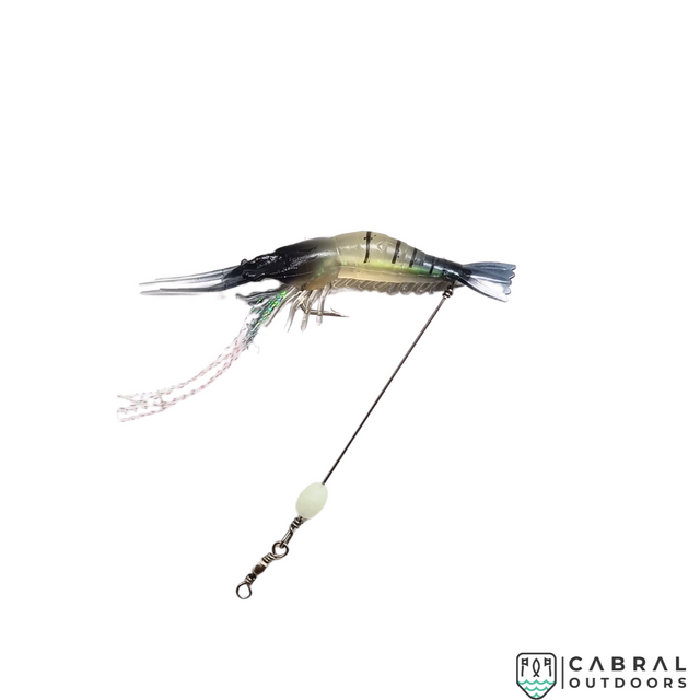 Lucana Soft Shrimp Lure With Leader Cord | 3pcs/pk  Shrimp  Lucana  Cabral Outdoors  