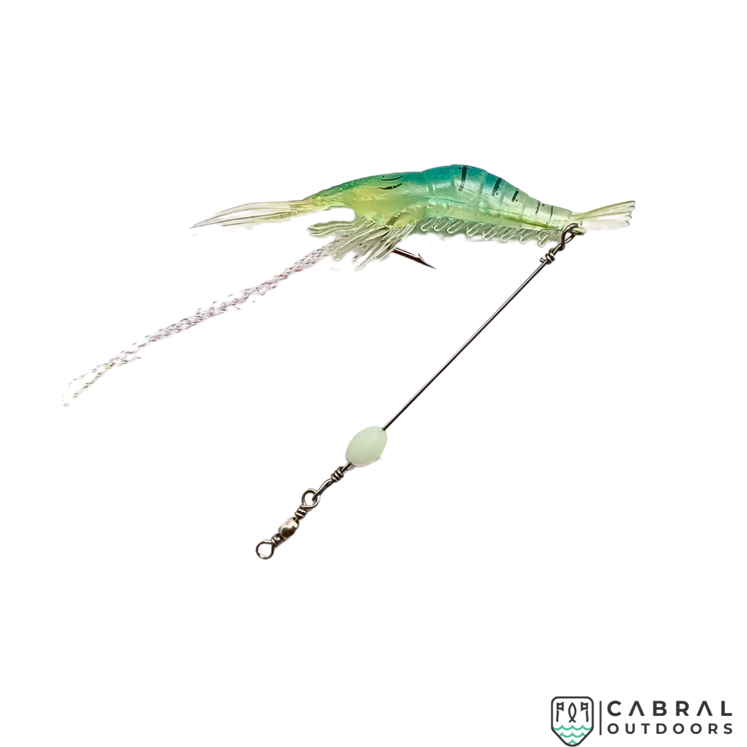 Lucana Soft Shrimp Lure With Leader Cord | 3pcs/pk  Shrimp  Lucana  Cabral Outdoors  