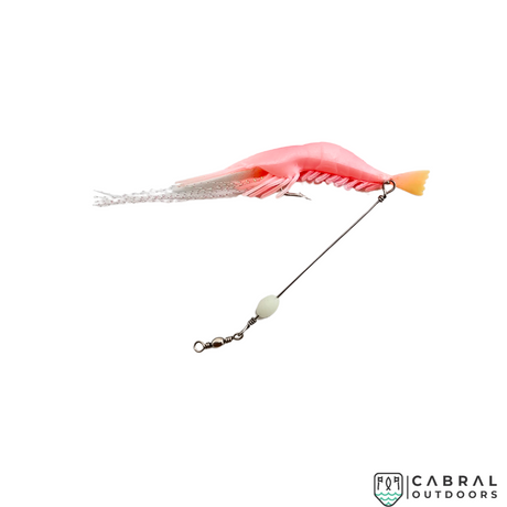 Lucana Soft Shrimp Lure With Leader Cord | 3pcs/pk  Shrimp  Lucana  Cabral Outdoors  