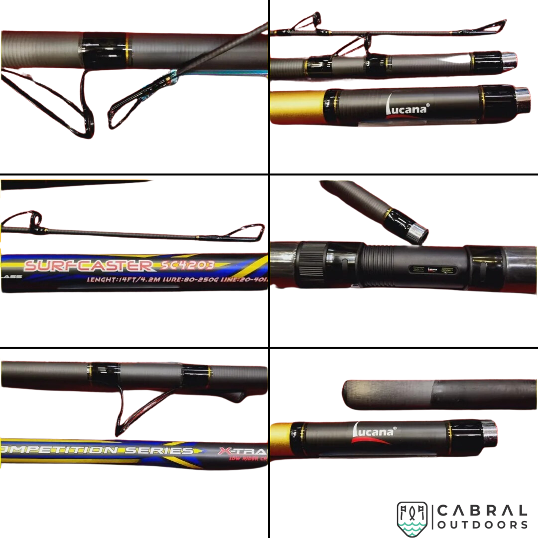 Lucana Surf Caster 12ft-14ft Spinning Rod